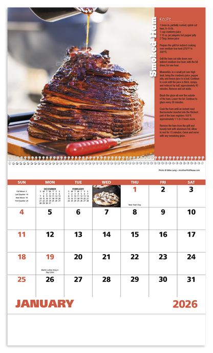 Good Value Grilling  Spiral Calendar-7062