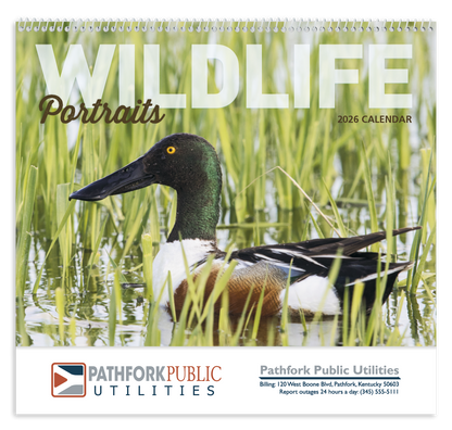 Good Value Wildlife Portraits  Spiral Calendar-7063