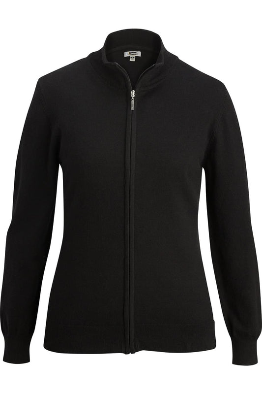 Tri Blend Ladies Full Zip Cardigan - 7064