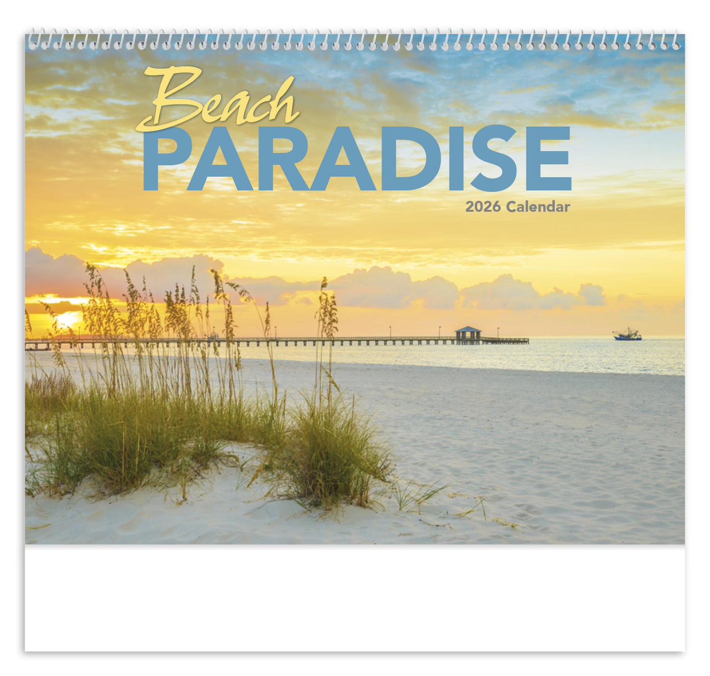 Good Value Beach Paradise  Spiral Calendar-7068