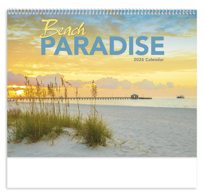 Good Value Beach Paradise  Spiral Calendar-7068