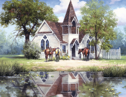 Good Value Western Frontier  Spiral Calendar-7071