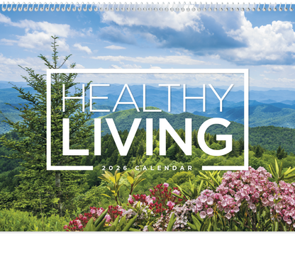Good Value Healthy Living  Spiral Calendar-7073