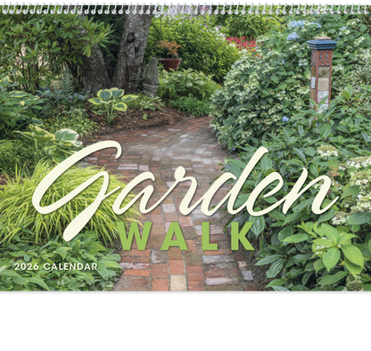 Good Value Garden Walk  Spiral Calendar-7077