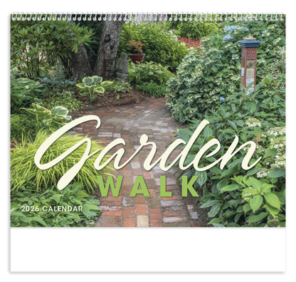 Good Value Garden Walk  Spiral Calendar-7077