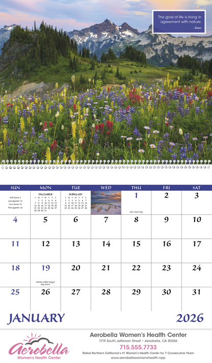 Good Value Inspirations for Life  Spiral Calendar-7079