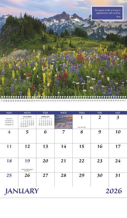 Good Value Inspirations for Life  Spiral Calendar-7079