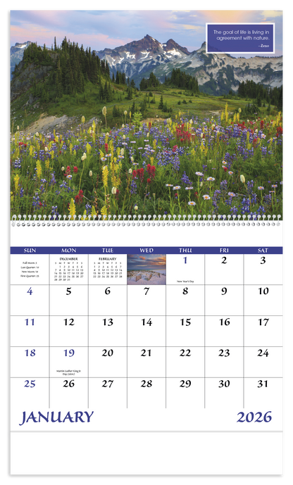 Good Value Inspirations for Life  Spiral Calendar-7079