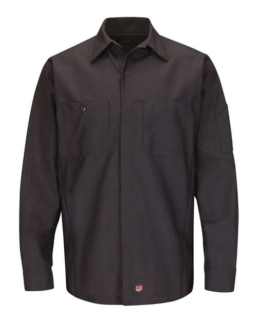 Men's Long Sleeve Automotive Crew Shirt