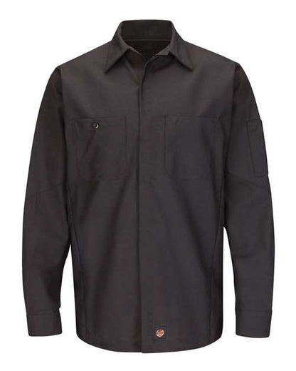 Men's Long Sleeve Automotive Crew Shirt