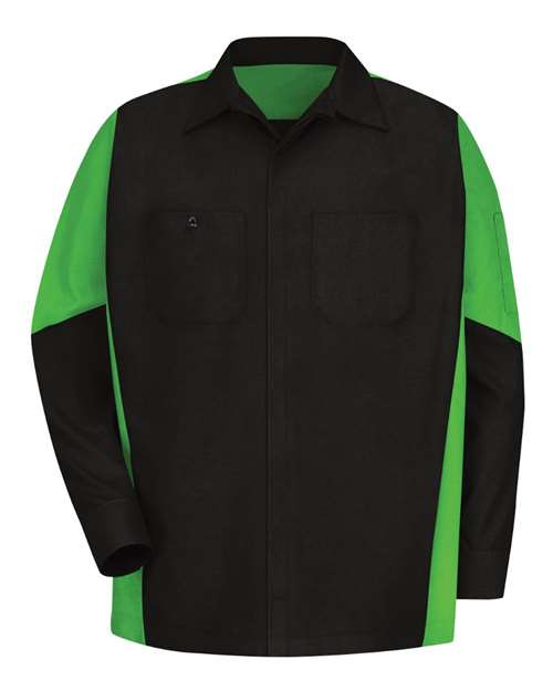 Men's Long Sleeve Automotive Crew Shirt