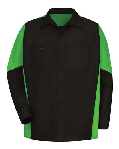 Men's Long Sleeve Automotive Crew Shirt