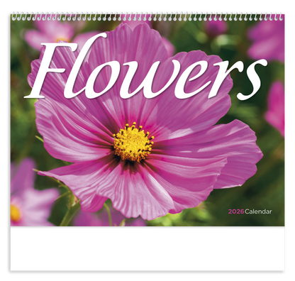 Good Value Flowers  Spiral Calendar-7080