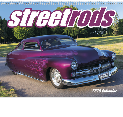 Good Value Street Rods  Spiral Calendar-7083