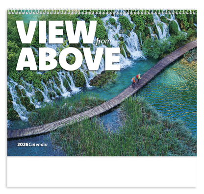 Good Value View from Above  Spiral Calendar-7084