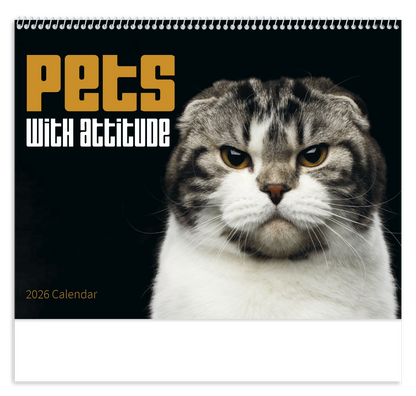 Good Value Pets with Attitude  Spiral Calendar-7086