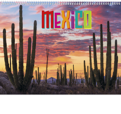 Good Value Mexico  Spiral Calendar-7087