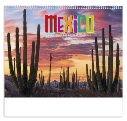Good Value Mexico  Spiral Calendar-7087
