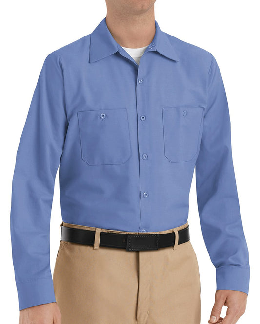 Red Kap? Long Sleeve Industrial Work Shirt.  SP14