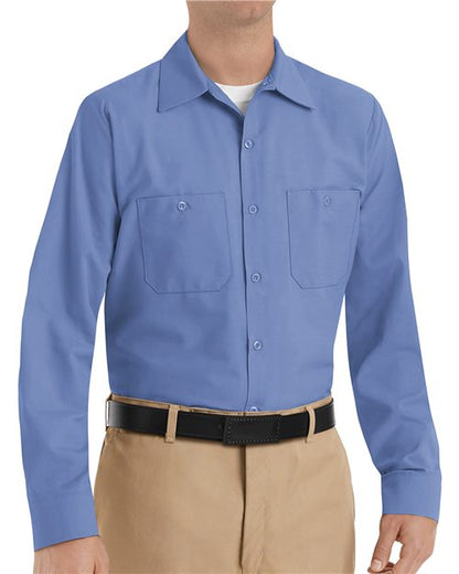 Men's Industrial Long Sleeve Work Shirt