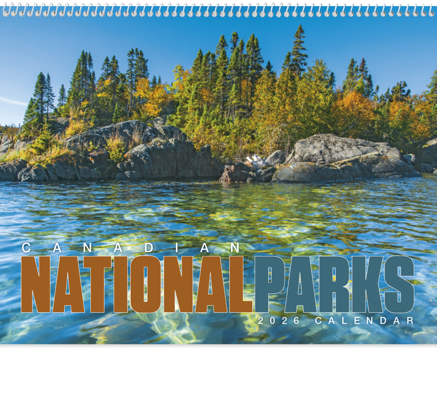 Good Value Canadian National Parks  Spiral Calendar-7113