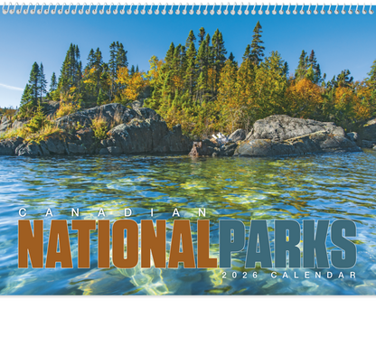 Good Value Canadian National Parks  Spiral Calendar-7113