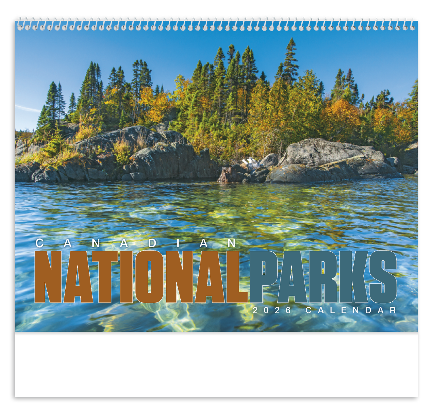 Good Value Canadian National Parks  Spiral Calendar-7113