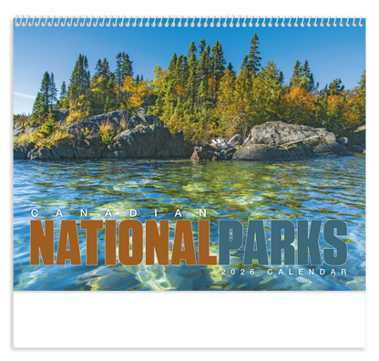Good Value Canadian National Parks  Spiral Calendar-7113