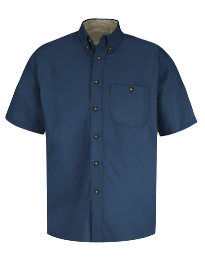 Red Kap Short Sleeve 100% Cotton Dress Shirt - SC64