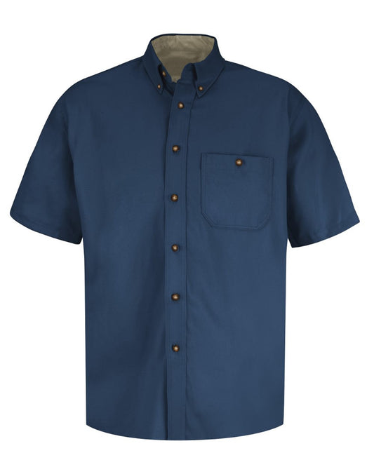 Red Kap Short Sleeve 100% Cotton Dress Shirt - SC64
