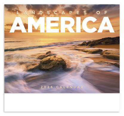 Good Value Landscapes of America  Stapled Calendar-7201