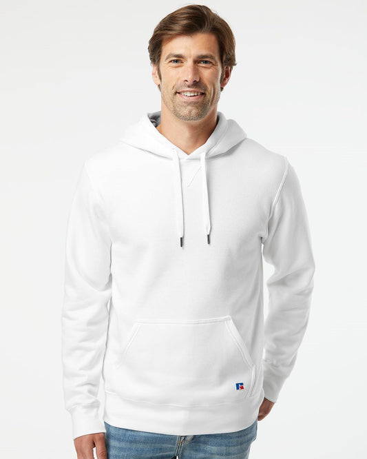 Russell Athletic Cotton Rich Fleece Hooded Sweatshirt - 82ONSM