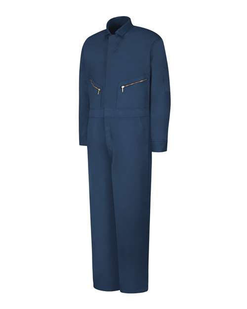 Men's Tall Zip-Front Cotton Coverall