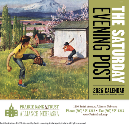 Good Value The Saturday Evening Post  Stapled Calendar-7209