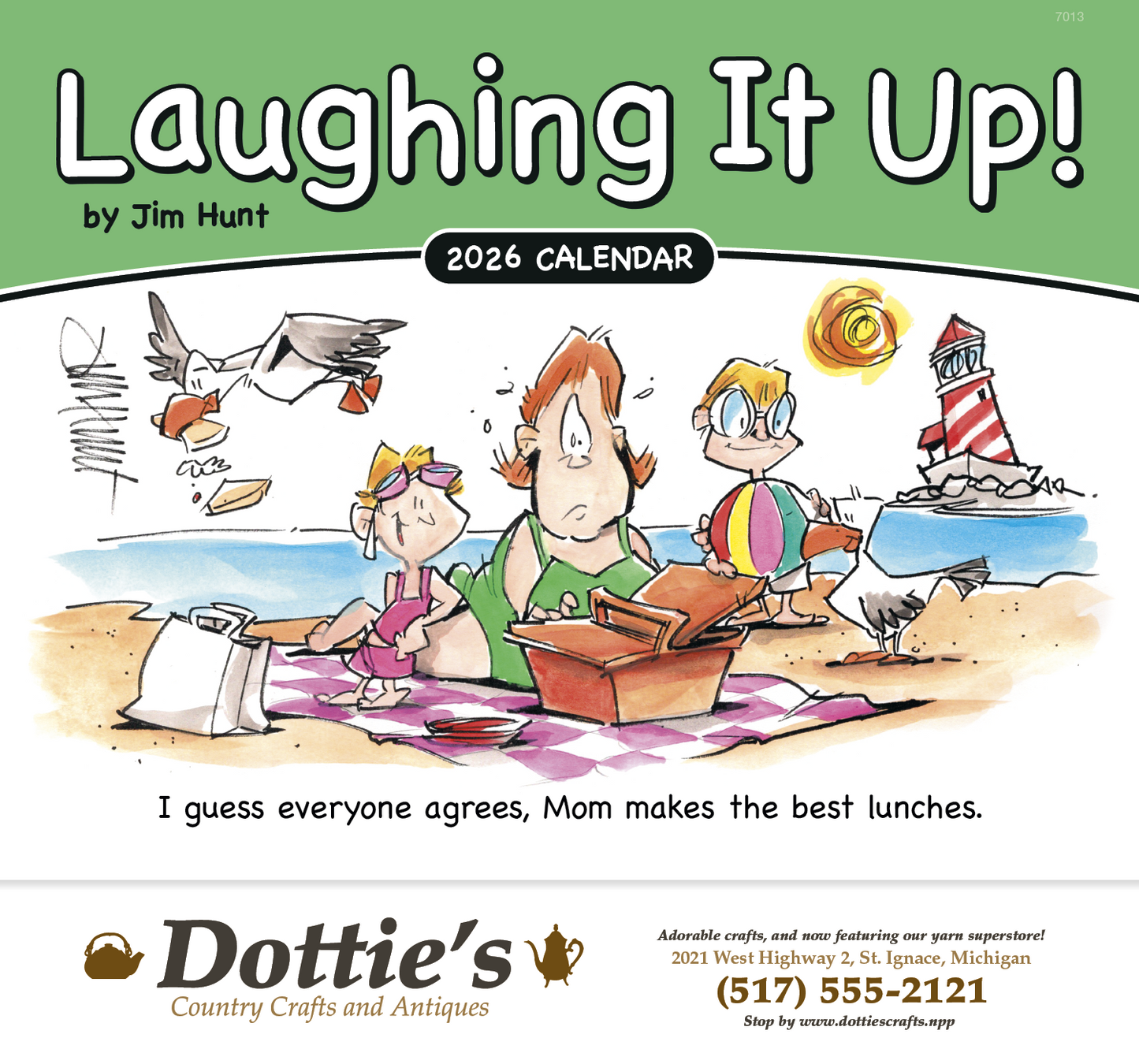 Good Value Laughing It Up  Stapled Calendar-7213