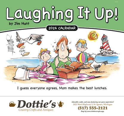 Good Value Laughing It Up  Stapled Calendar-7213