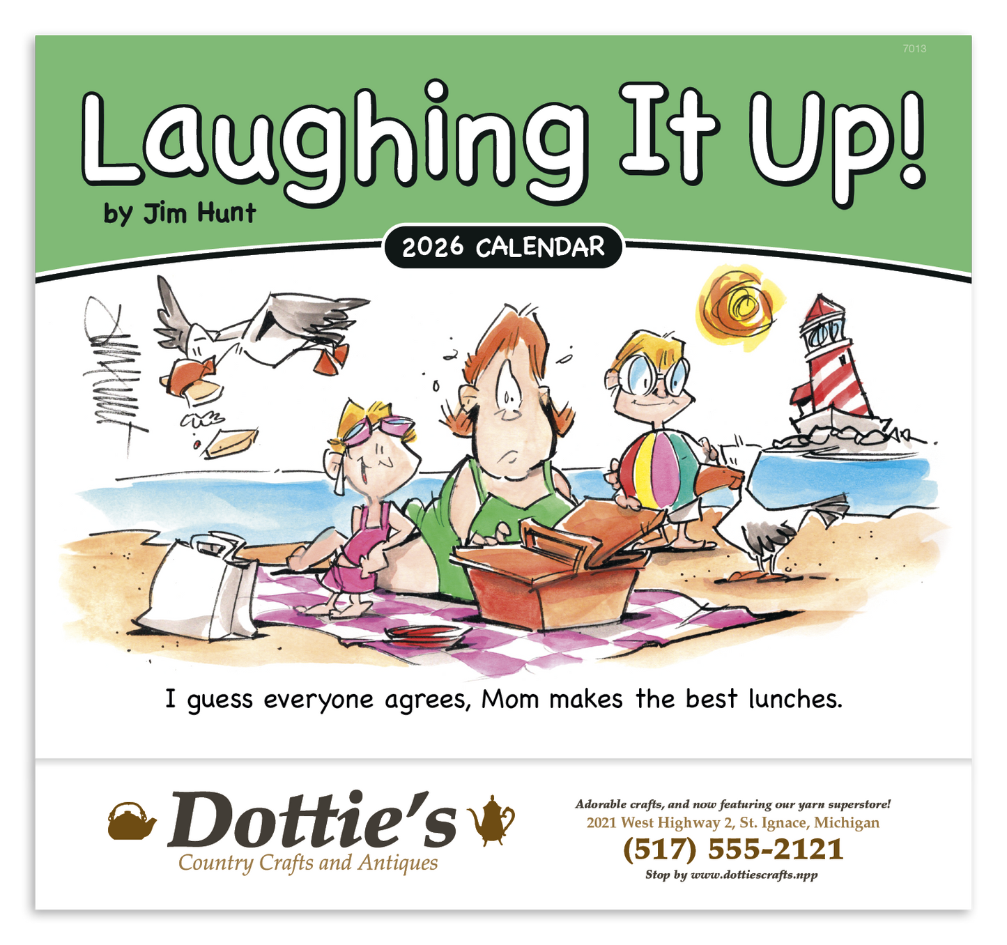 Good Value Laughing It Up  Stapled Calendar-7213