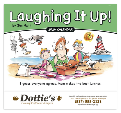 Good Value Laughing It Up  Stapled Calendar-7213
