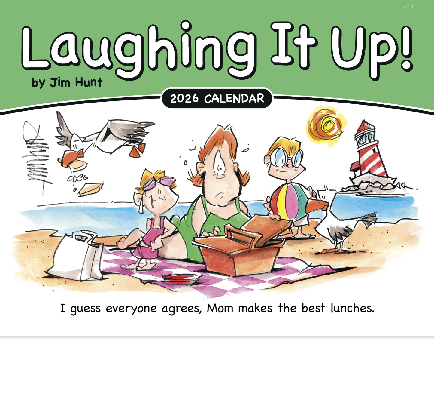 Good Value Laughing It Up  Stapled Calendar-7213