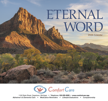 Good Value Eternal Word  Stapled Calendar-7223