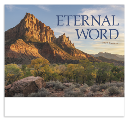 Good Value Eternal Word  Stapled Calendar-7223