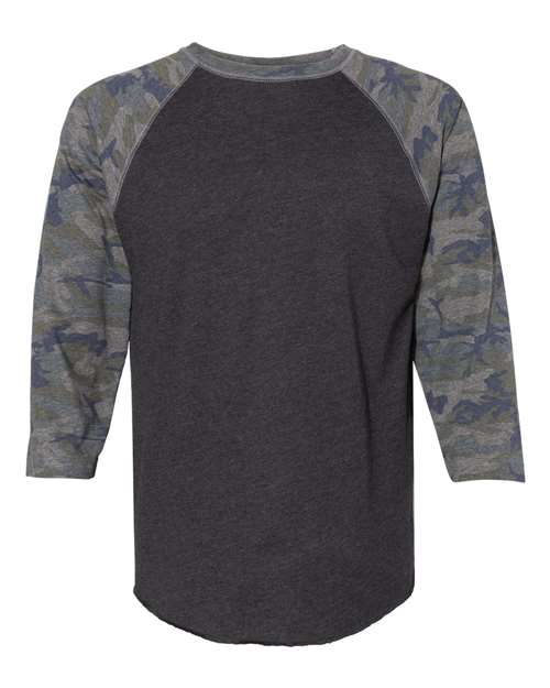 Men's Baseball Fine Jersey Three-Quarter Sleeve Tee