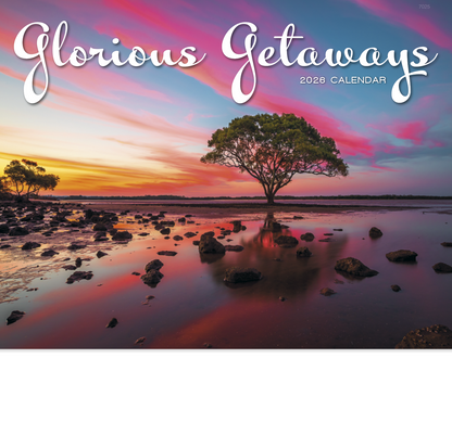 Good Value Glorious Getaways  Stapled Calendar-7225