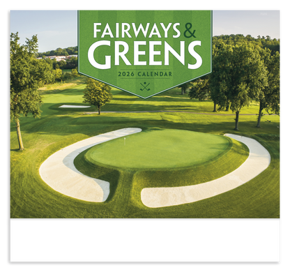 Good Value Fairways  Greens  Stapled Calendar-7229