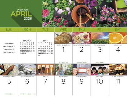 Good Value National Day  Stapled Calendar-7232