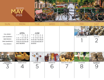 Good Value National Day  Stapled Calendar-7232