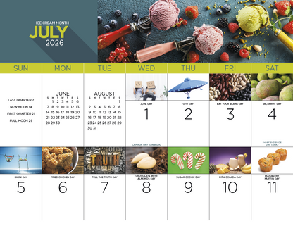 Good Value National Day  Stapled Calendar-7232