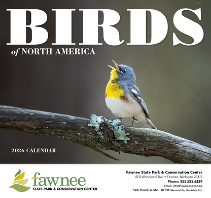 Good Value Birds of North America  Stapled Calendar-7236