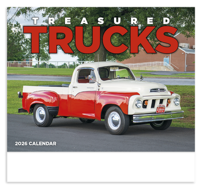 Good Value Treasured Trucks  Stapled Calendar-7237