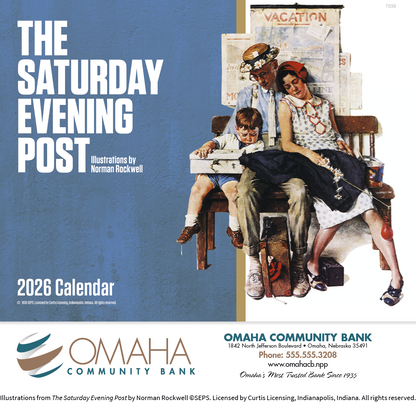 Good Value  The Saturday Evening Post Illustrations by Norman Rockwell  Stapled Calendar-7239